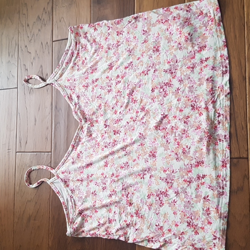 Old Navy Sunday Sleep Floral Comfy Tank Women's Size L